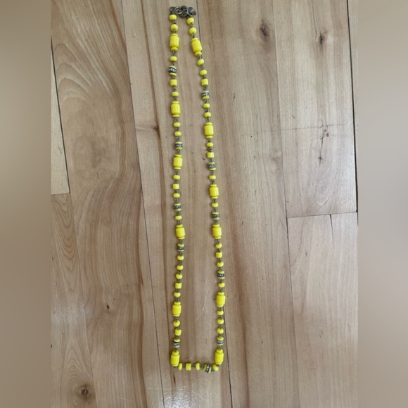 J.Crew necklace, yellow beads - Picture 2 of 5